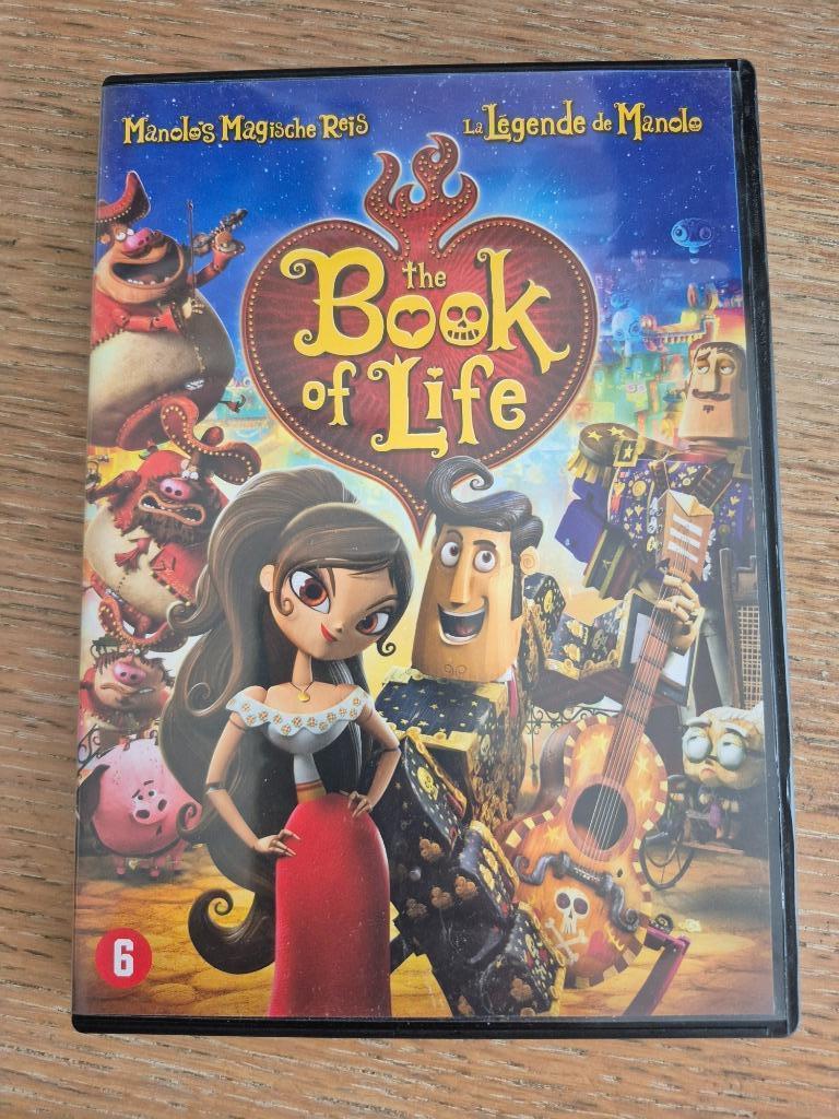 Dvd The Book of Life (Manolo's magische reis), Vanaf 6 jaar, Ophalen of Verzenden, Zo goed als nieuw, Tekenfilm