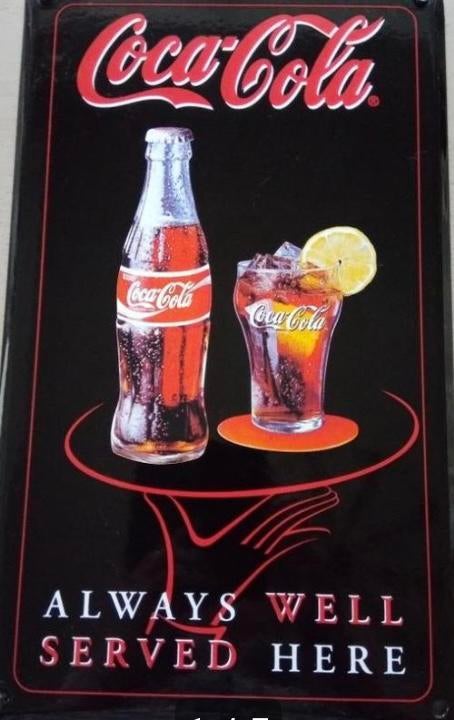 Origineel & Uniek Coca Cola emaille bordje, Enlèvement ou Envoi, Neuf