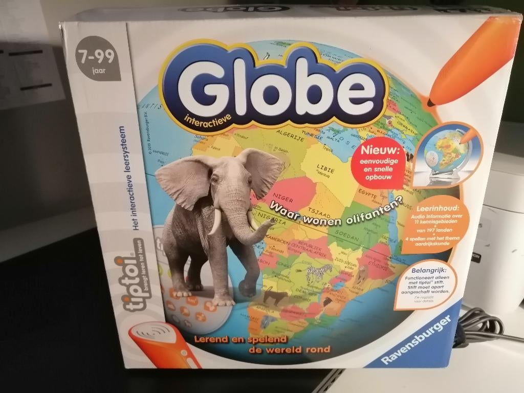Tiptoi Globe, Ophalen, Zo goed als nieuw, Elektronica