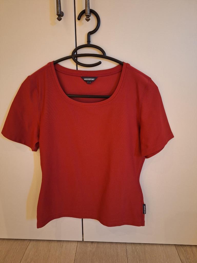 Tenniskleding, bloesje, Mexx Sport, maat M, bordeauxrood, Maat 38/40 (M), Ophalen of Verzenden, Racketsport, Rood