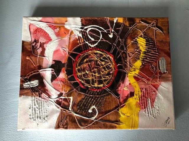 Wanddecoratie op Canvas Doek, Huis en Inrichting, Ophalen of Verzenden, Zo goed als nieuw