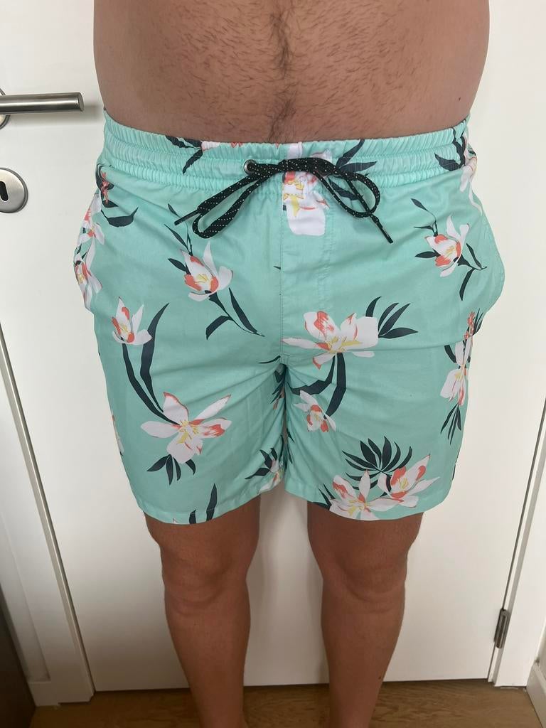 Short de bain Quicksilver vert menthe taille M, Enlèvement ou Envoi, Short de bain, Quicksilver, Bleu