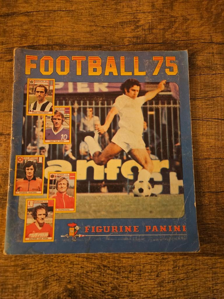 Panini football 75, Verzamelen, Sportartikelen en Voetbal, Gebruikt, Boek of Tijdschrift, Ophalen