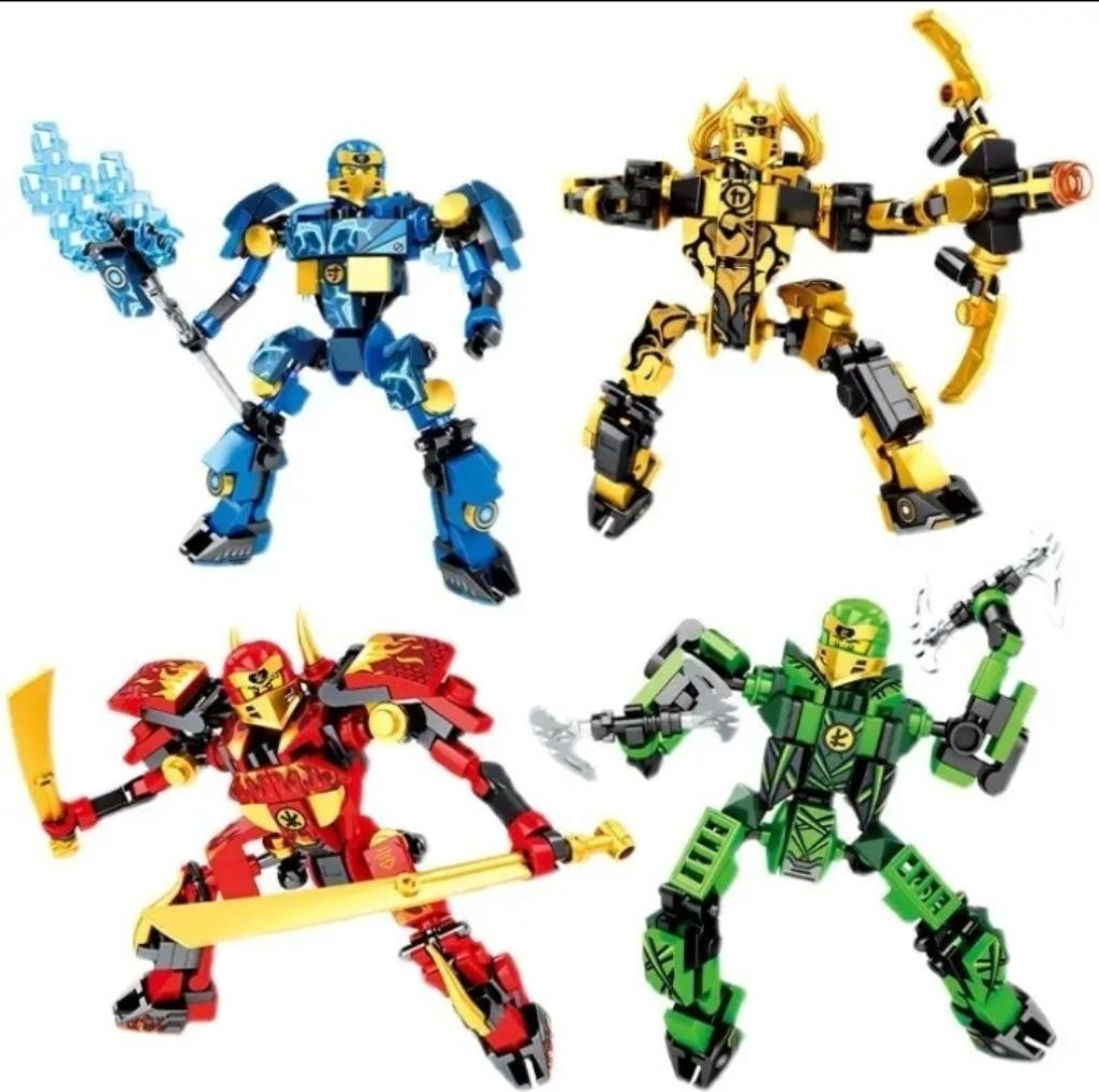 Ninjago Legacy - 4 verschillende kleuren, Ophalen of Verzenden, Nieuw, Overige merken