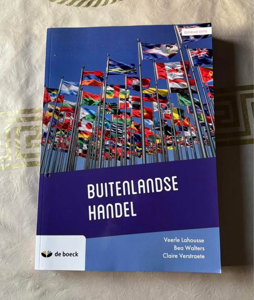 Bedrijfsmanagement Boek Buitenlandse Handel, Ophalen, Nieuw