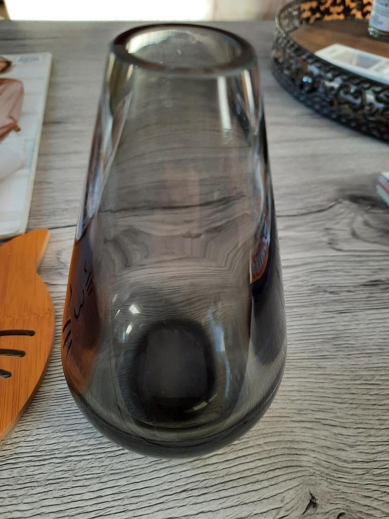 Vaasje zwart, Maison & Meubles, Accessoires pour la Maison | Vases, Enlèvement, Utilisé, Noir, Verre