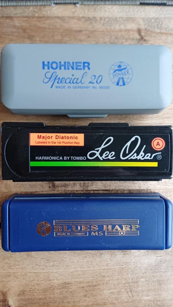 MONDHARMONICA'S HÖHNER&LEE OSKAR, Muziek en Instrumenten, Ophalen of Verzenden