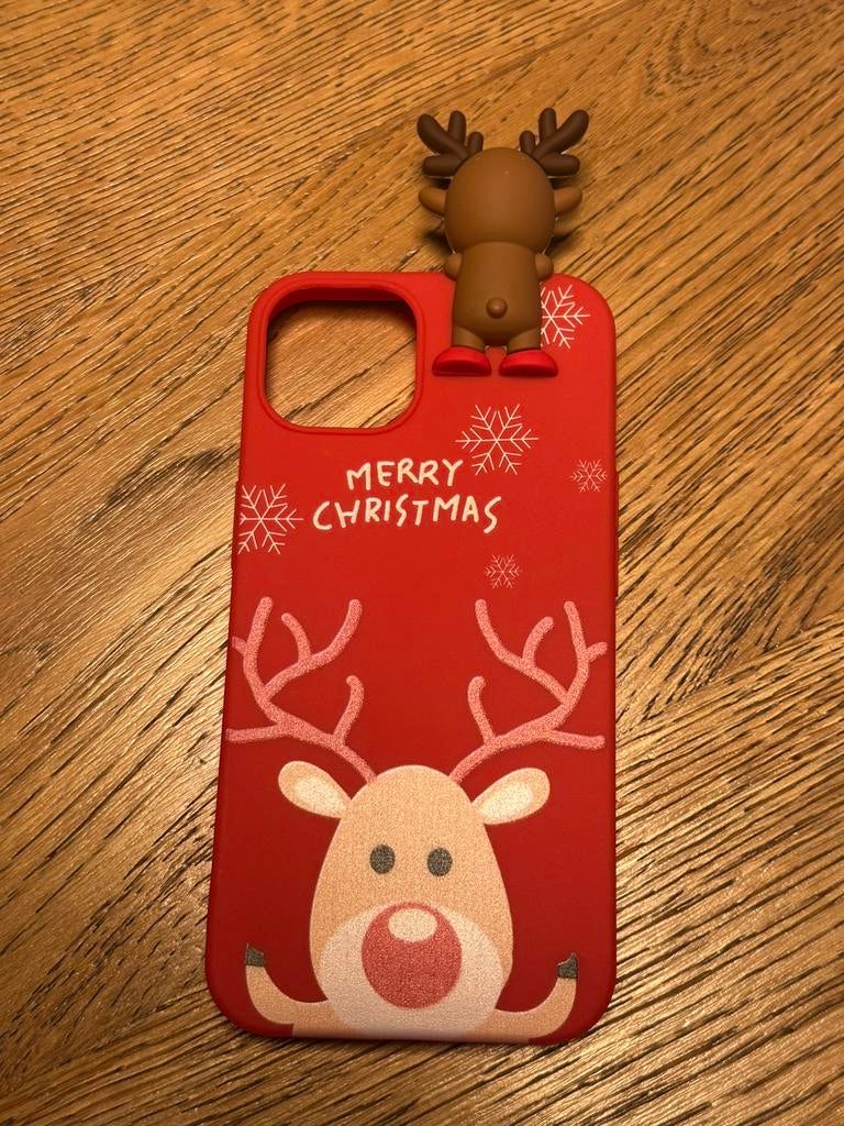 iPhone 14 kerst hoesje, Ophalen of Verzenden, Nieuw, IPhone 14, Frontje of Cover