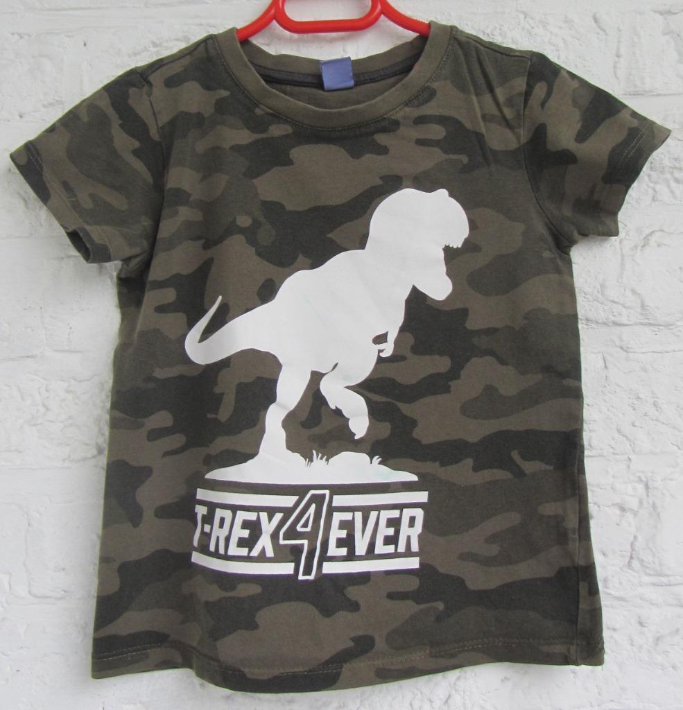 T-Shirt DoPodopo pour garçons  "T-Rex4ever"  4-5 ans, Garçon, Enlèvement ou Envoi, Chemise ou À manches longues, Dopodopo