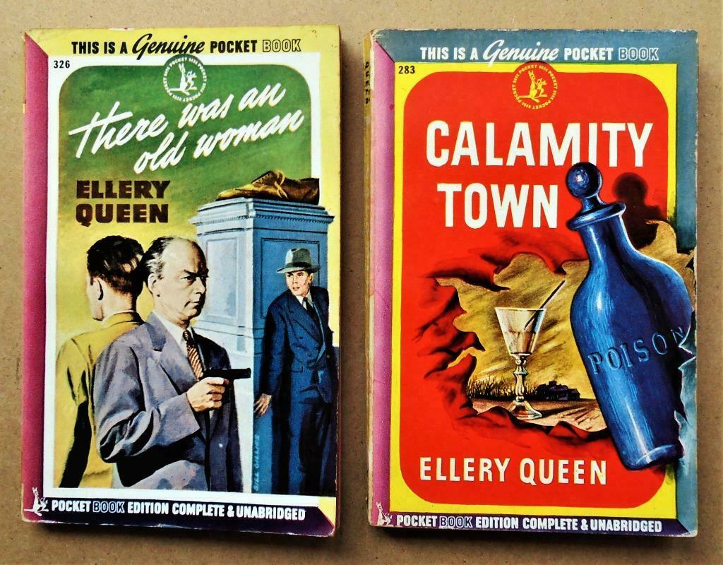 Calamity Town & There was an old woman - Ellery Queen - 1945, Boeken, Ophalen of Verzenden, Gelezen, Ellery Queen
