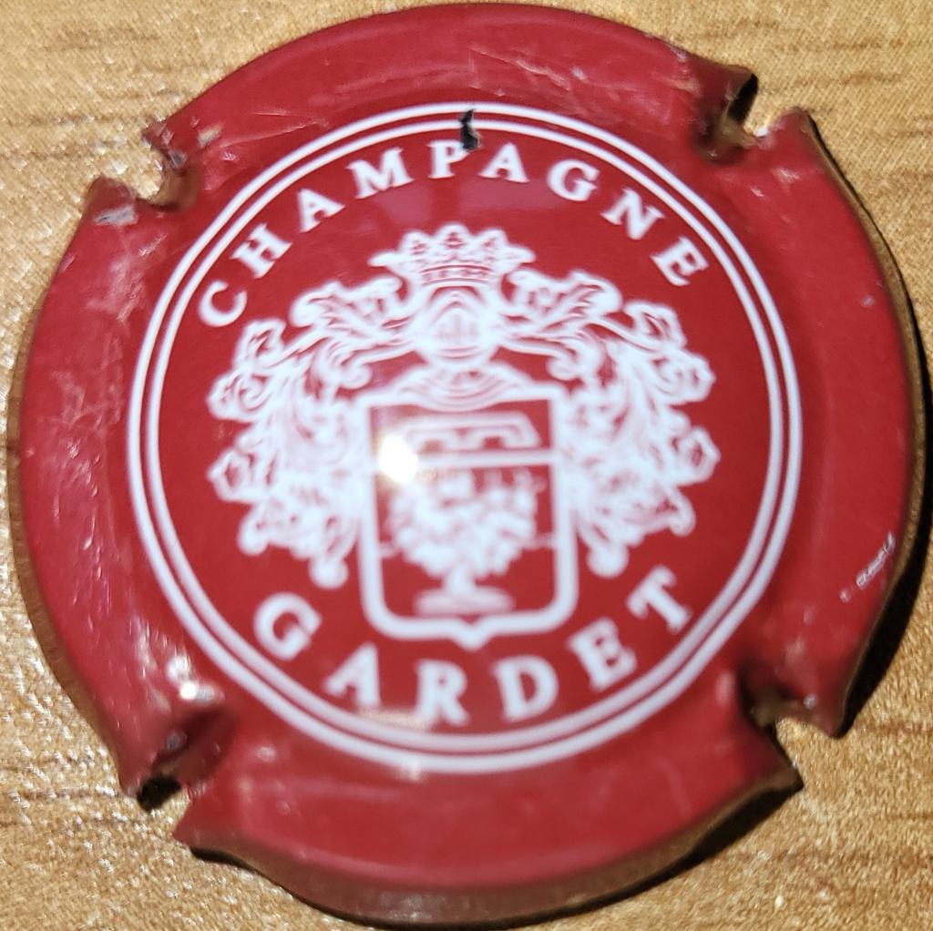 Capsule Champagne GARDET bordeaux & blanc nr.04, Ophalen of Verzenden, Zo goed als nieuw, Frankrijk, Champagne