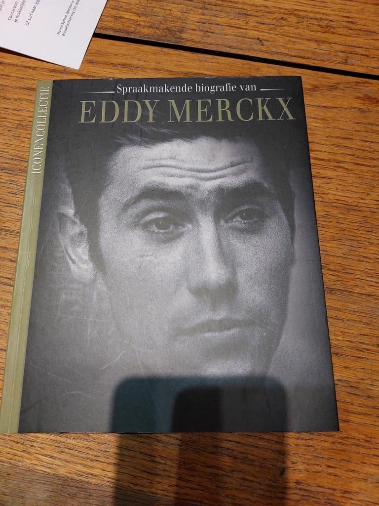 Biografie Eddy Merckx, Ophalen of Verzenden, Zo goed als nieuw