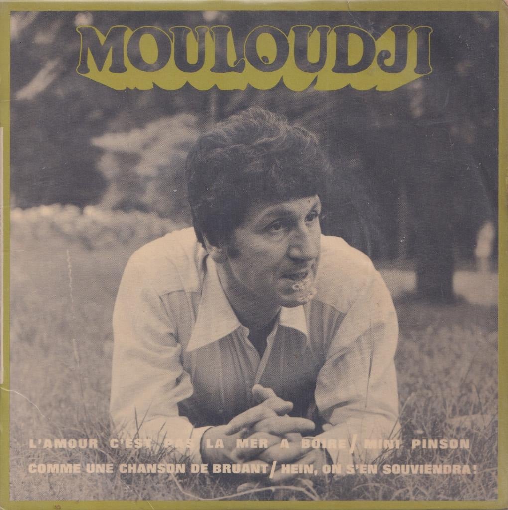 Mouloudji – Comme une chanson de Bruant / Mini Pinson +2  EP, Enlèvement ou Envoi, Utilisé, Pop