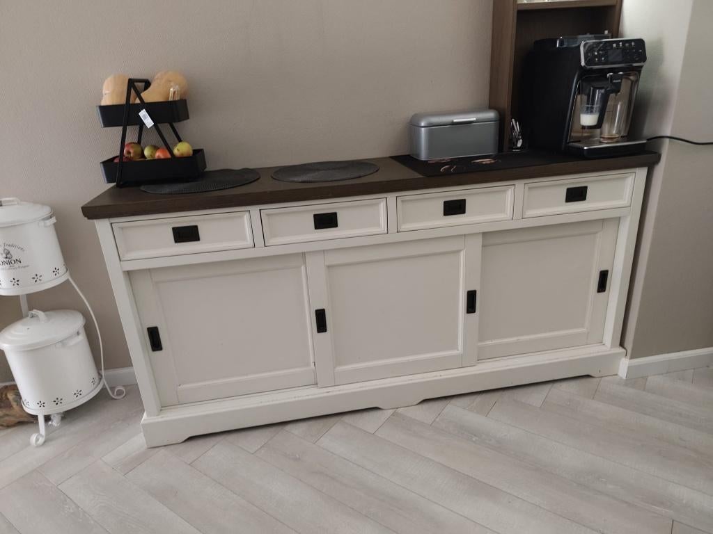 Dressoir, 25 à 50 cm, Avec tablette(s), Chêne, 150 à 200 cm