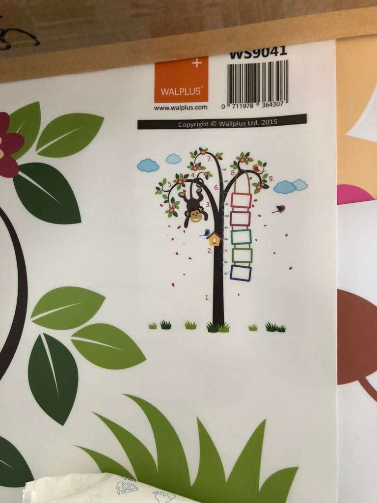 Stickers muraux, Enfants & Bébés, Enlèvement ou Envoi, Neuf, Décoration murale