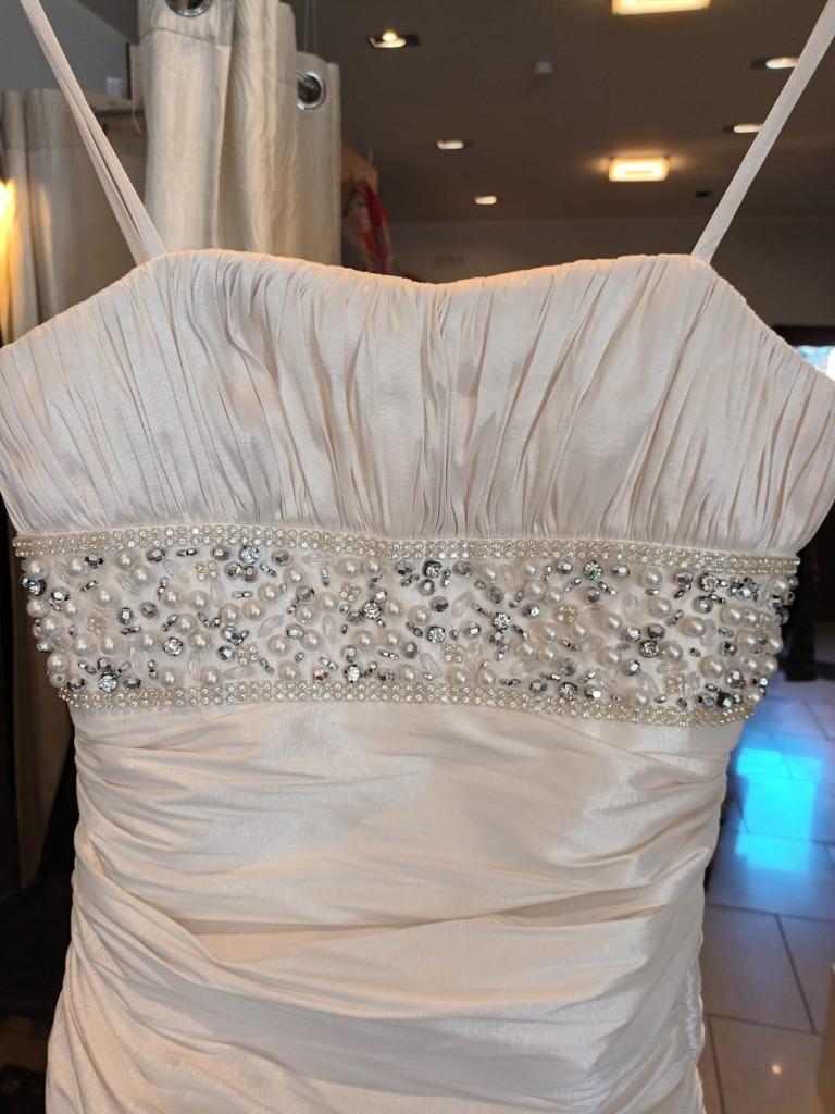 Robe de mariée T. 42, Enlèvement ou Envoi, Comme neuf, Blanc, Robe de mariée