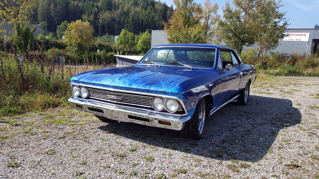 Chevrolet Chevelle Malibu 1966, Autos, Achat, 6300 cm³, Boîte manuelle, Noir