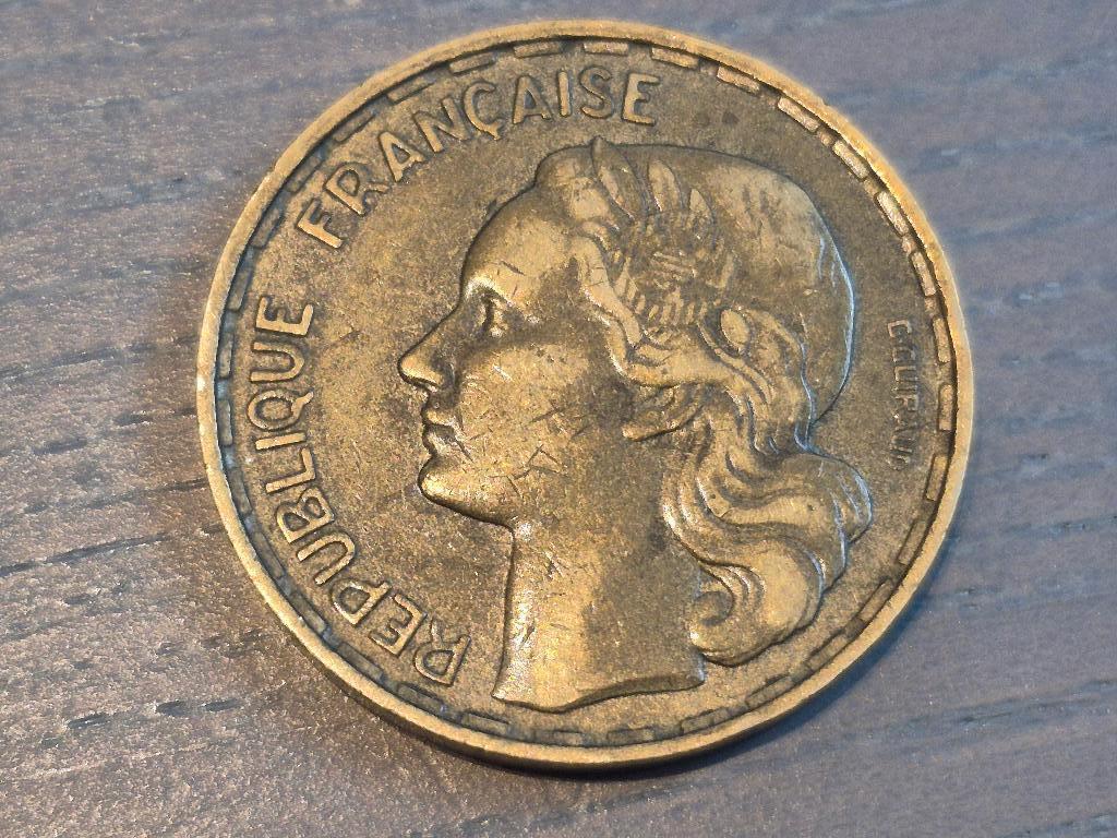 Munt RF G. Guiraud 1952 B 50 francs, Ophalen of Verzenden, Frankrijk