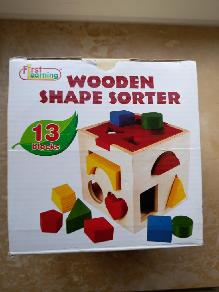 houten blokken +18maanden, Ophalen of Verzenden, Nieuw