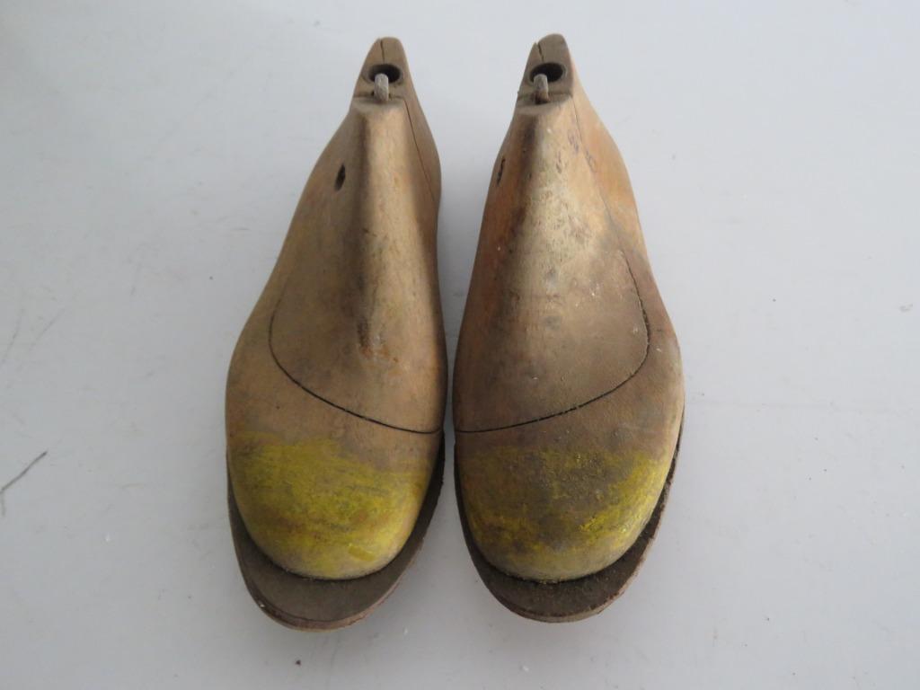 Paar Oude schoenleesten maat 25, Antiek en Kunst, Curiosa en Brocante, Ophalen of Verzenden