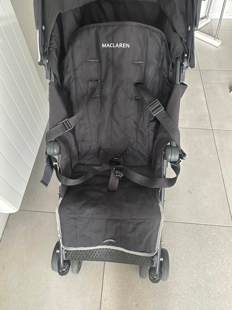 MacLaren plooibuggy zwart., Ophalen, Zo goed als nieuw, Maclaren