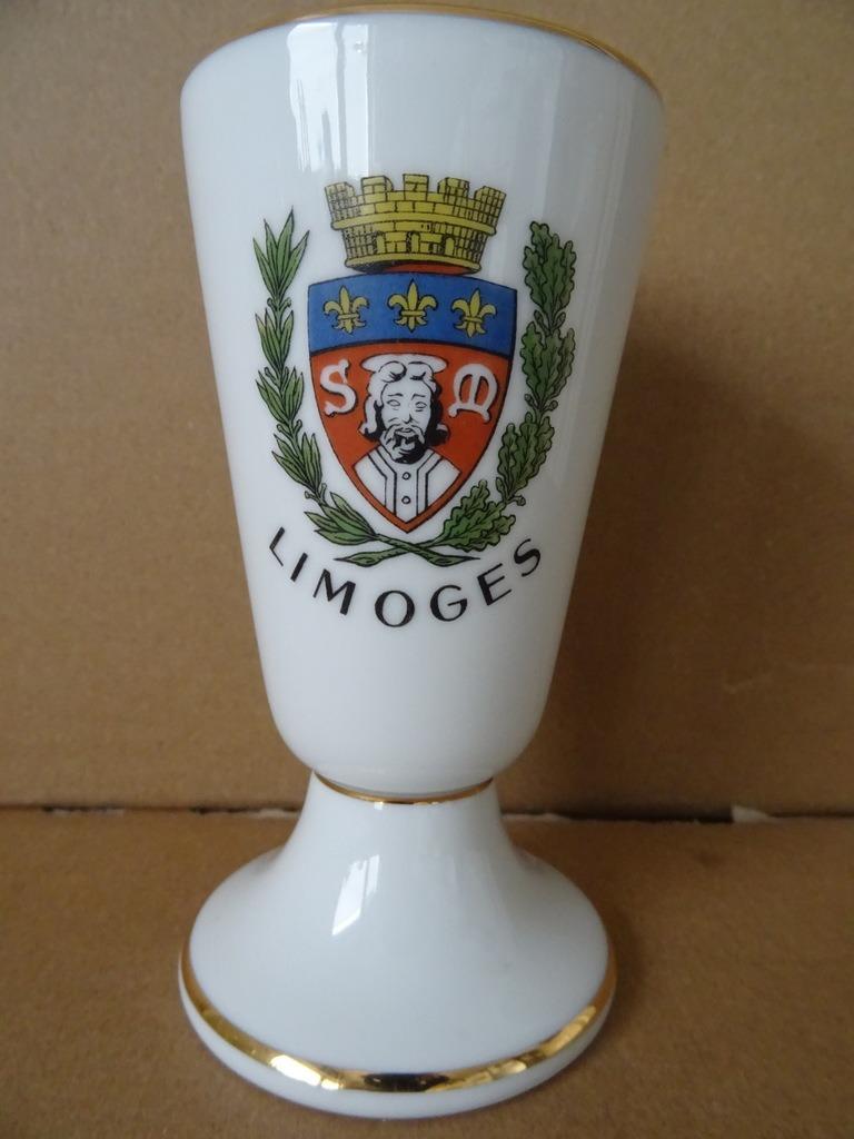 Limoges vergulde beker Jezus kelk P. Pastaud Limoges 1960, Verzamelen, Ophalen of Verzenden, Zo goed als nieuw, Overige typen