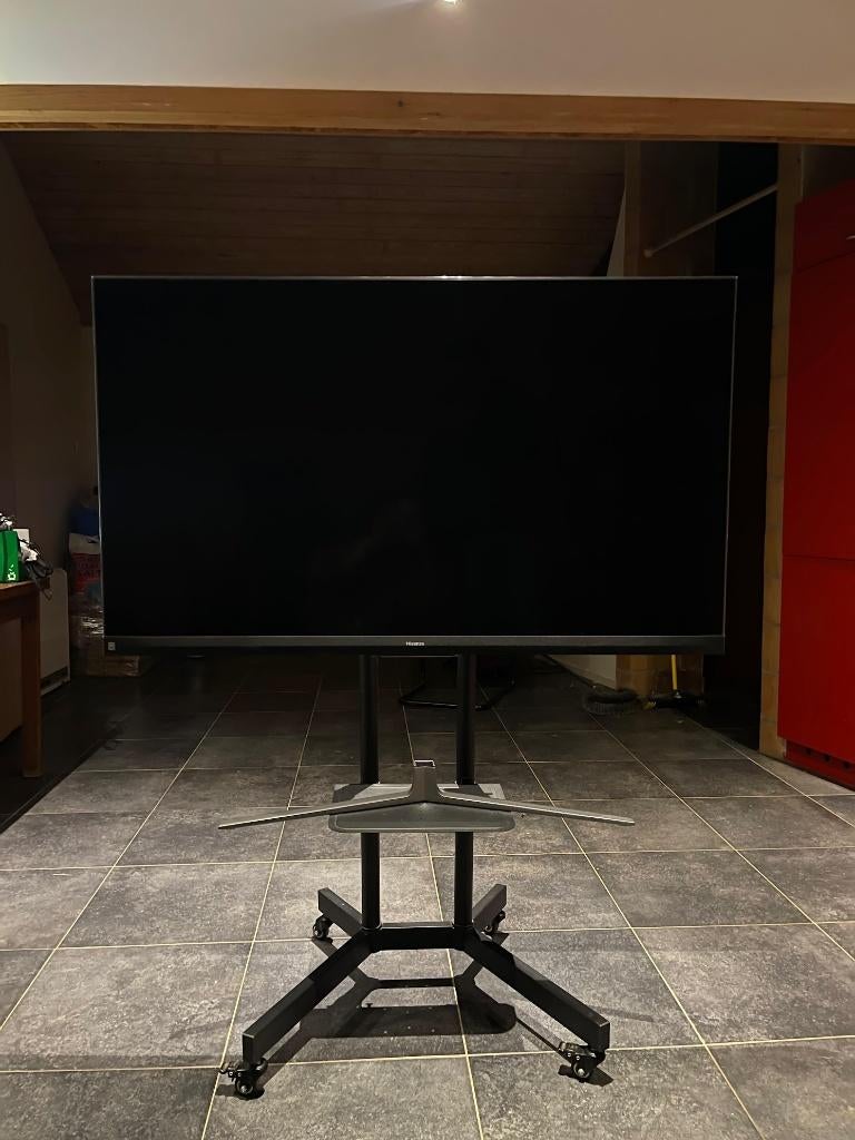 Ensemble Smart TV Hisense TV 55" QLED, TV, Hi-fi & Vidéo, Télévisions, Neuf, QLED, 60 à 80 cm, 4k (UHD), Autres marques, 100 Hz