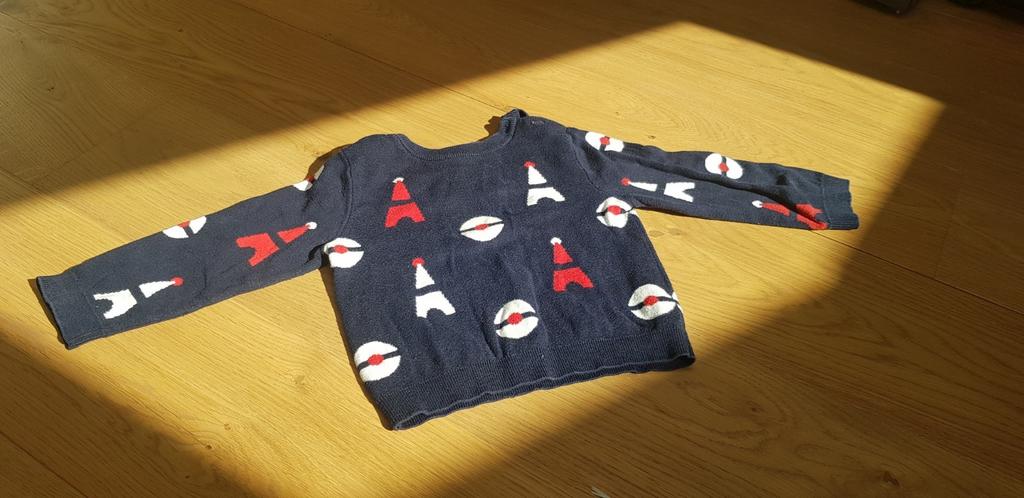 Pull Jacadi Tour Eiffel 24 mois 88 cm, Enlèvement ou Envoi, Comme neuf, Jacadi, Garçon