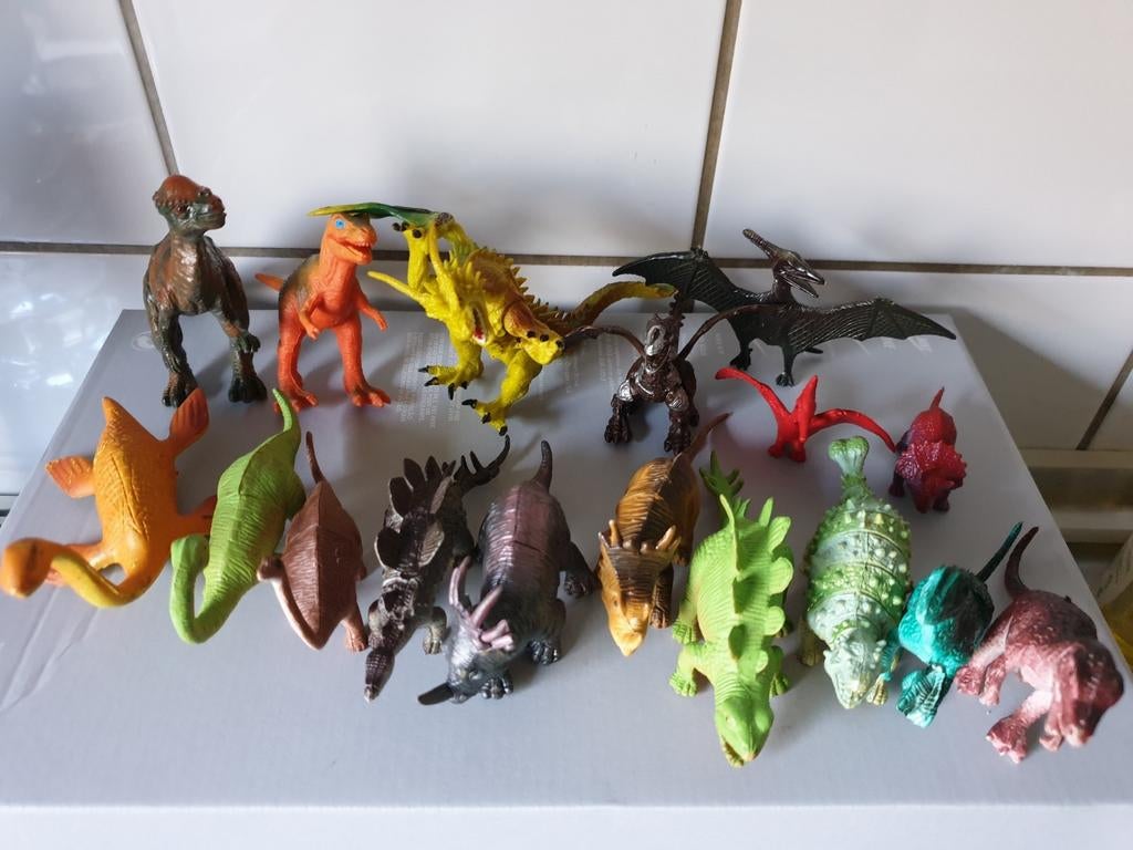 Figurine dinosaure/ dragon, Ophalen of Verzenden, Zo goed als nieuw
