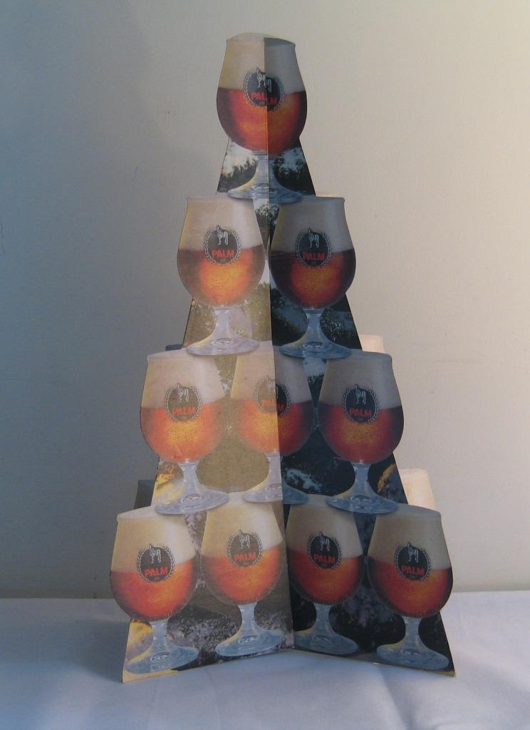 PANNEAU D'AFFICHAGE EN FORME DE SAPIN DE NOËL EN FORME DE PA, Enlèvement, Utilisé, Panneau, Plaque ou Plaquette publicitaire, Palm