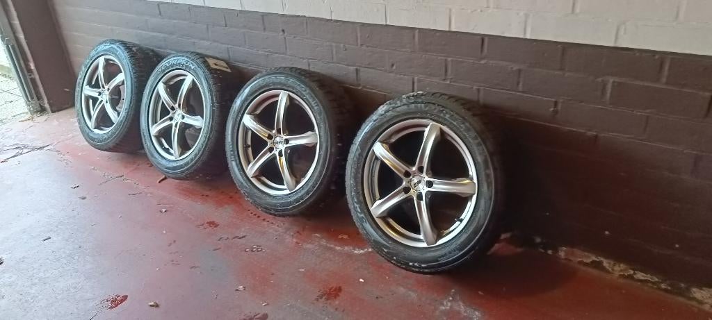 Velgen 18" volledig met winterbanden, Auto-onderdelen, Ophalen, 18 inch, Gebruikt, Winterbanden