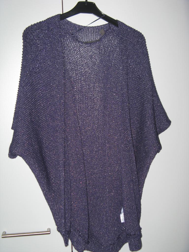 Nieuwe gilet met glitter/metaaldraad, Esprit, Maat S (36), Kleding | Dames, Blauw, Nieuw, Ophalen of Verzenden, Maat 36 (S)