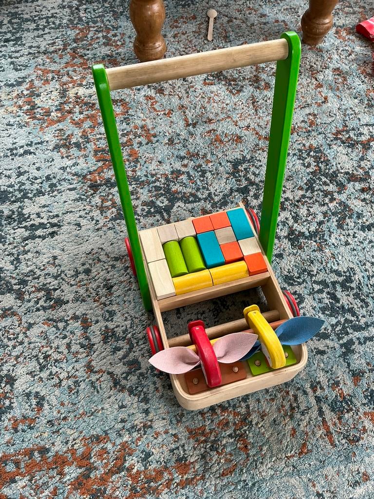 Loopwagen Papegaaien PlanToys, Enlèvement, Comme neuf