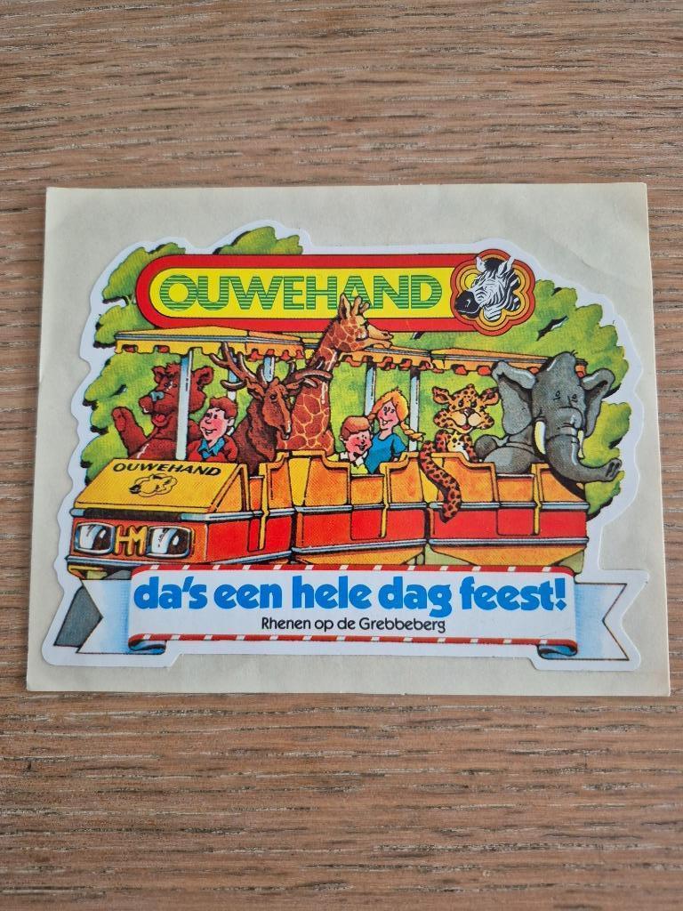 Sticker Ouwehand zoo, Verzamelen, Ophalen of Verzenden, Zo goed als nieuw
