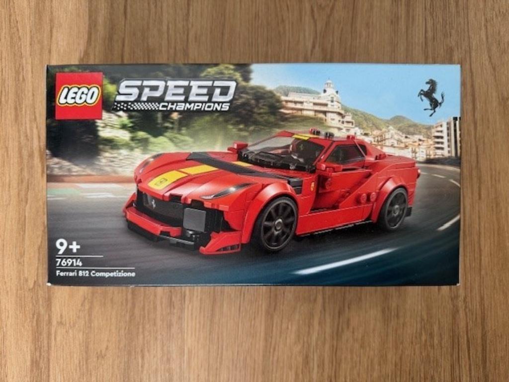 Lego 76914 - Ferrari 812 Compétition, Enlèvement ou Envoi, Neuf, Ensemble complet, Lego