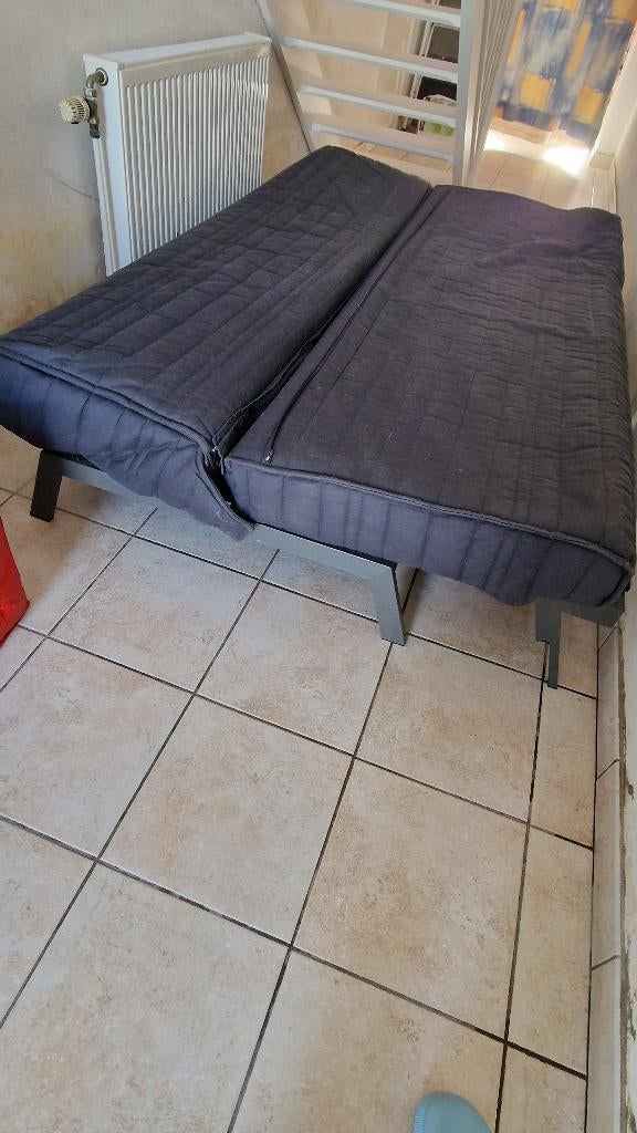 Canapé 3 places, convertible, brun, Huis en Inrichting, Zetels | Zetels, Zo goed als nieuw, Hoekbank, Driepersoons, Minder dan 150 cm