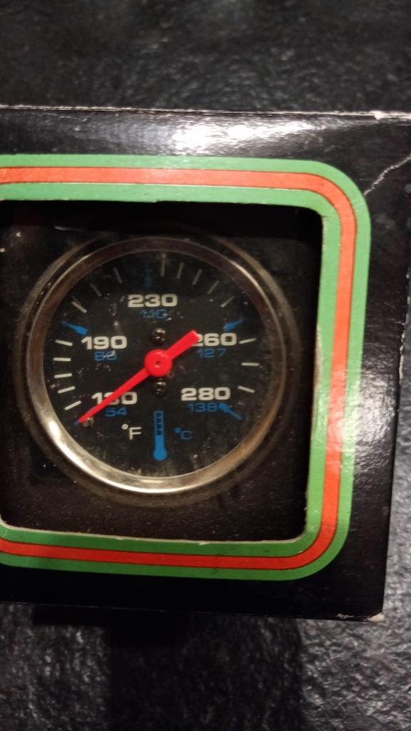 Oliedrukmeter, ampèremeter en dynamostroommeter Watertempera, Ophalen