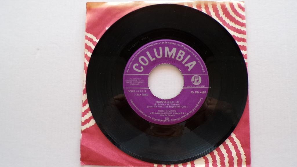 HELEN SHAPIRO - Marvellous lie (45t), Enlèvement ou Envoi, Comme neuf, Pop