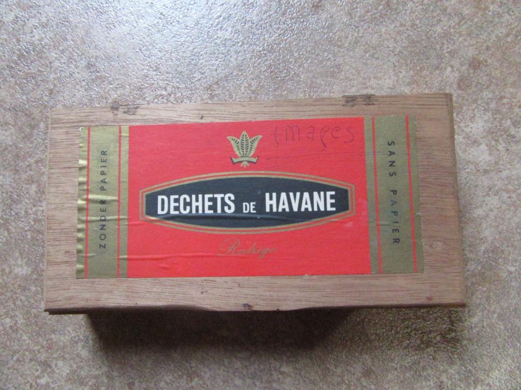 ancienne boîte à cigarillos Rodrigue Dechets de Havane, Verzamelen, Ophalen, Gebruikt