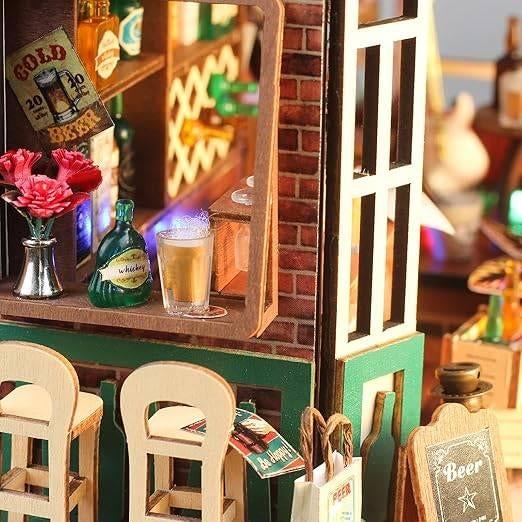 miniatuur poppenhuisset met led | GRATIS LEVERING, Decoratie, -, Verzenden, -