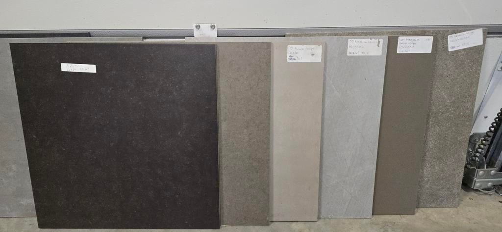 Tegels nieuw vloertegel wandtegel 60x60 grijs beige zwart, Doe-het-zelf en Bouw, Tegels, Ophalen