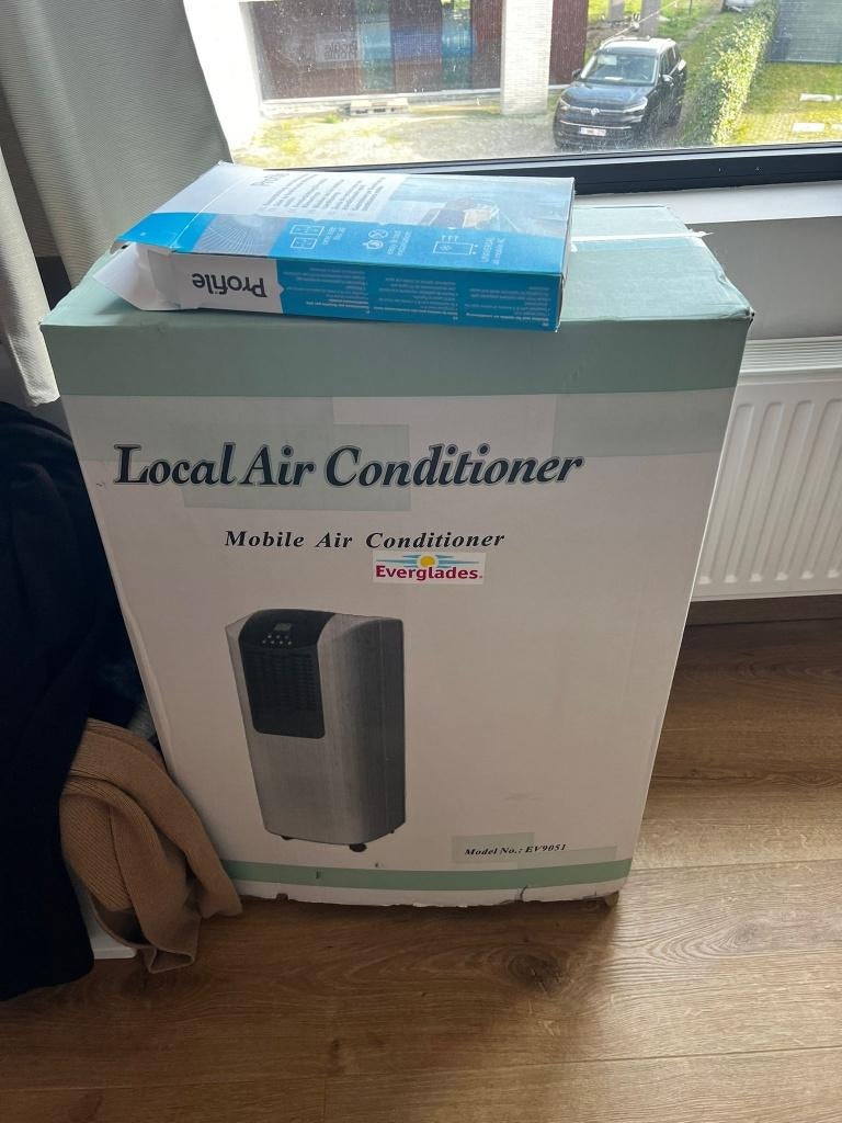 Mobiele airco - Everglade9051, 60 à 100 m³, Refroidissement et Déshumidification, Comme neuf, Enlèvement
