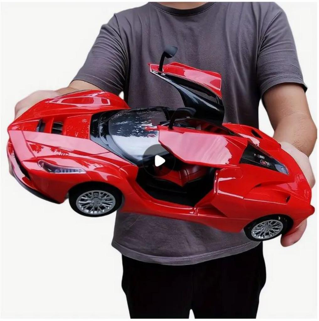 Snelle Grote RC Race Auto. Supersport. Vleugeldeuren R.T.R., Verzenden, Nieuw, Elektro, RTR (Ready to Run)