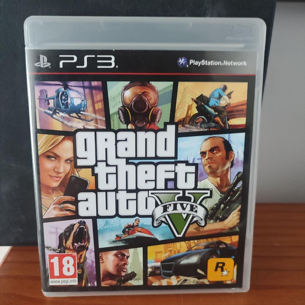 PS3 - GTA V (2013), Consoles de jeu & Jeux vidéo, Jeux | Sony PlayStation 3, Enlèvement ou Envoi, Utilisé, Simulation, À partir de 18 ans