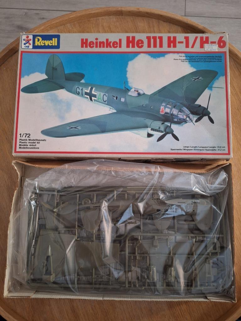 Revell/ceji Heinkel He 111 H-1/H-6, Enlèvement, Revell