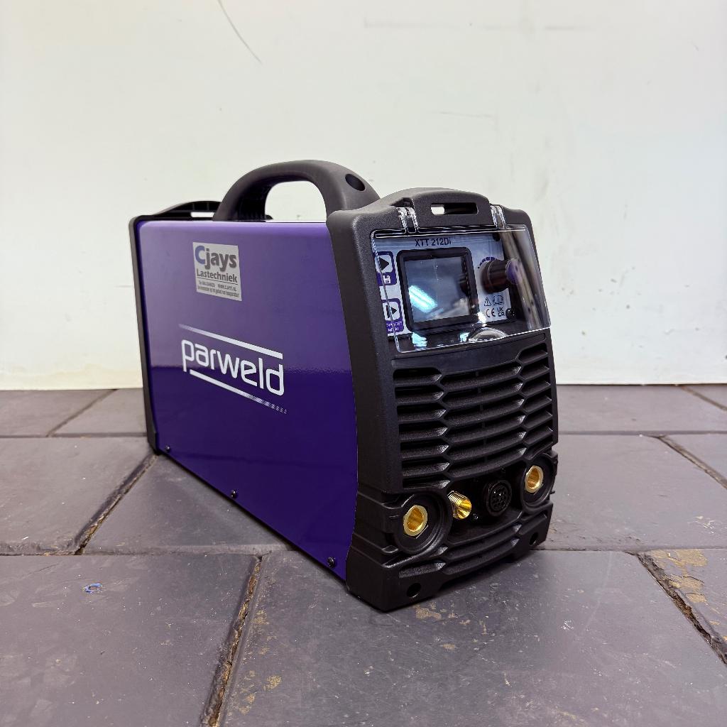 Parweld XTT212Di TIG ACDC Lasapparaat Laspost Draagbaar, Enlèvement ou Envoi, Neuf, 150 à 250 ampères, Tig