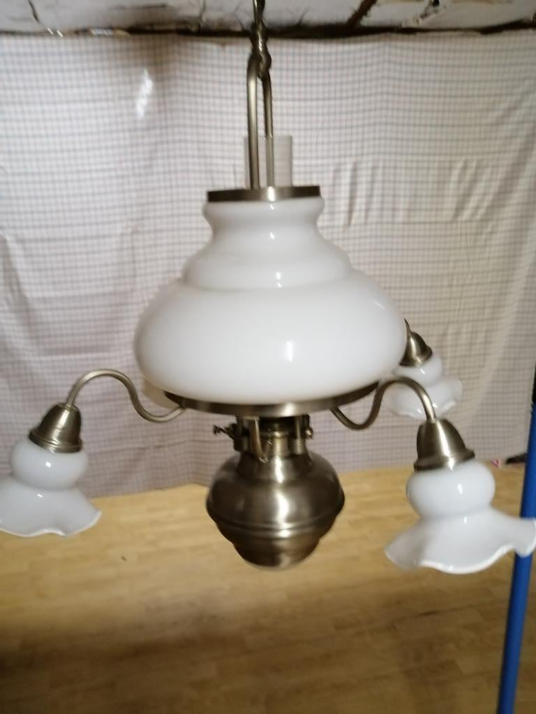 Tinnen luster, Ophalen