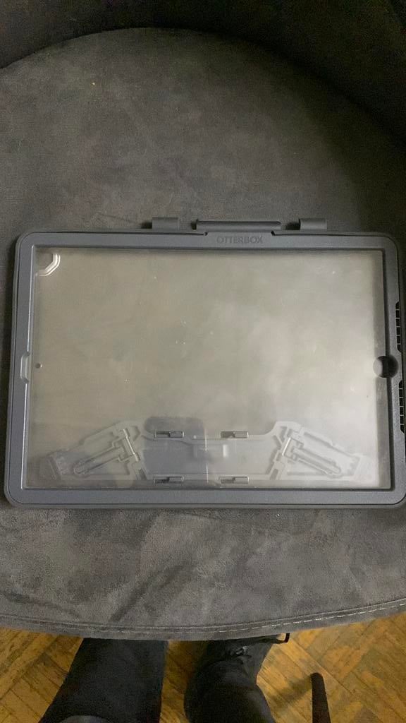 OtterBox Defender-style hoesje  10.2-inch iPad., Computers en Software, Tablet-hoezen, Zo goed als nieuw, Bescherming voor- en achterkant