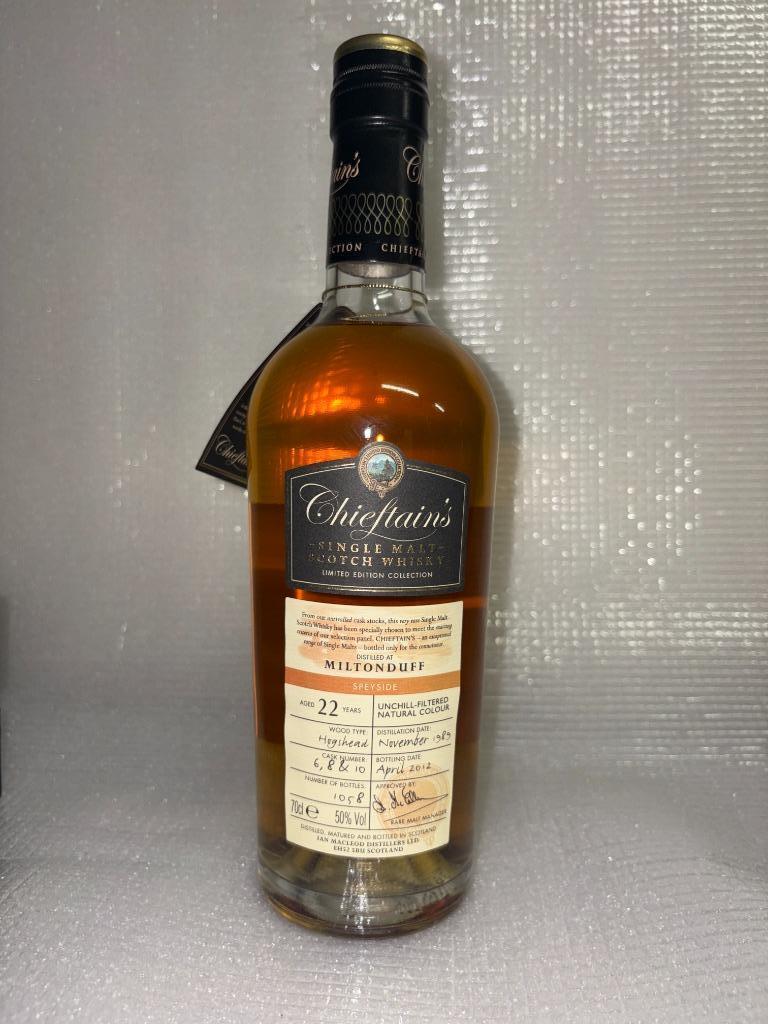 Whisky single malt - Miltonduff 1989 - 22Y - Ian Macleod, Autres régions, Enlèvement ou Envoi, Pleine, Comme neuf