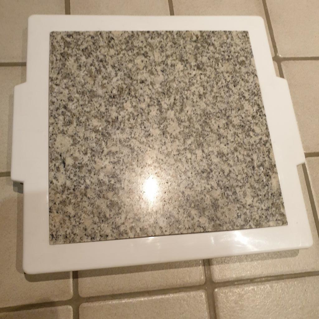 Opwarmbare warmhoudplaat, Ophalen